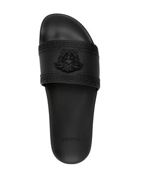Versace Medusa 3D Pool Slide Black EU 44 (US Men's 11)